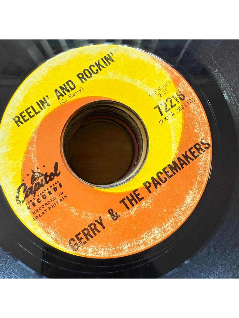 Gerry The Pacemakers - Reelin And Rockin / Ferry Cross Vintage 45rpm GOOD R51